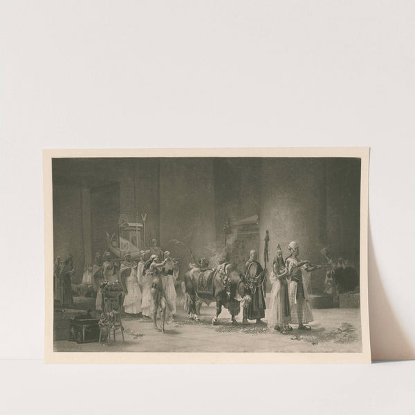 Procession of the sacred bull Apis (1879) by Frederick Arthur Bridgman