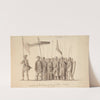 Procession of the Sultan of Gonong Tabor, Borneo by Samuel Francis Marryat