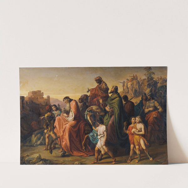 Procession of the three kings by August Wörndle