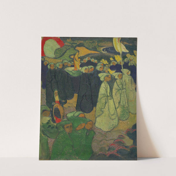 Procession or Pardon at Perros-Guirec (1891) by Maurice Denis