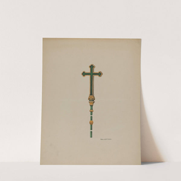Processional Cross by William Hoffman