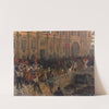 Proclamation De La République Le 24 Février 1848 by Jean-Paul Laurens