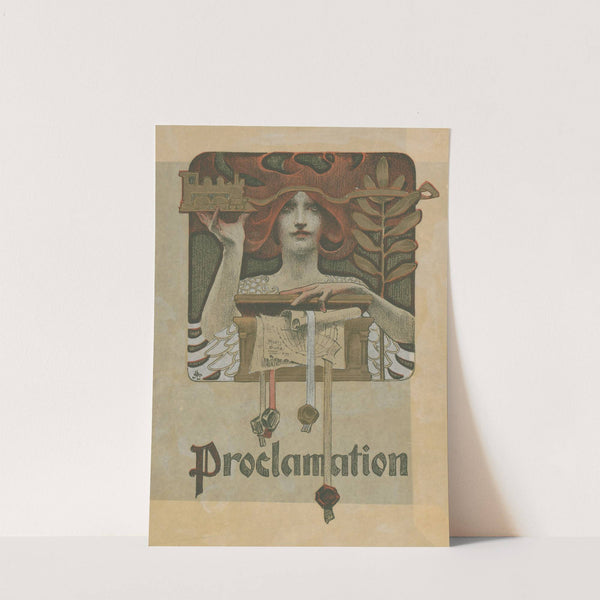 Proclamation (1890) by Joseph Christian Leyendecker