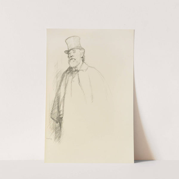 Prof. A. Legros (1898) by William Rothenstein