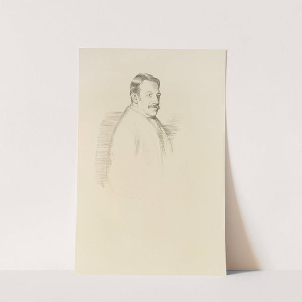 Prof. Charles Villiers Stanford (1898) by William Rothenstein