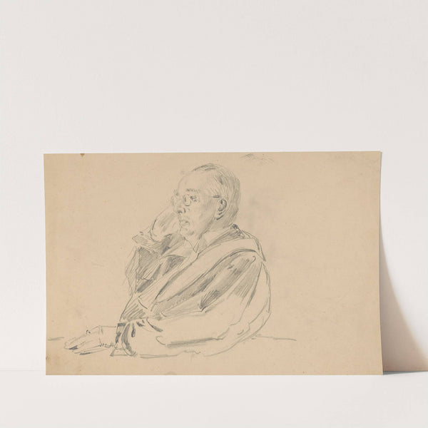 Prof Mr J.A. Veraart by Anton Abraham van Anrooy