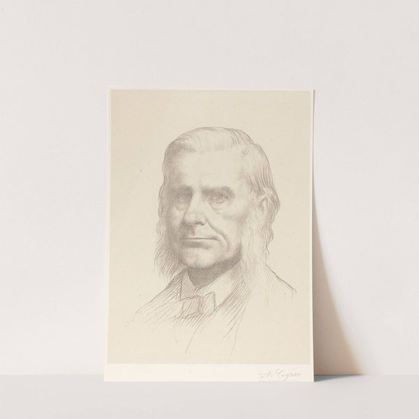 Professor Huxley, 2nd plate by Alphonse Legros