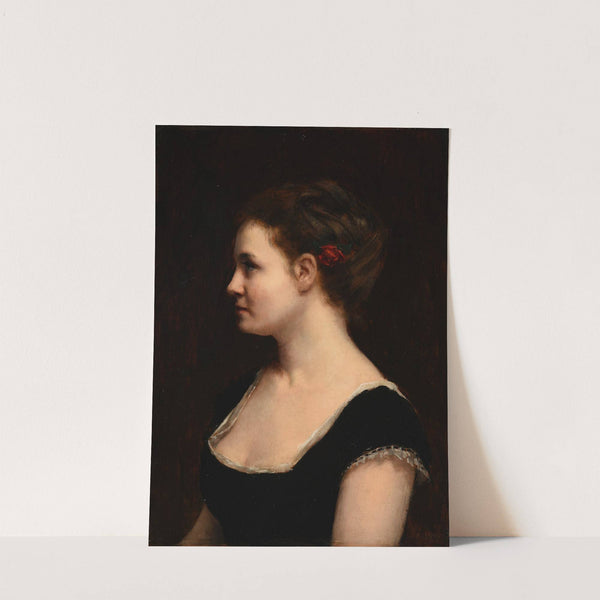 Profil de femme by Paul Dubois