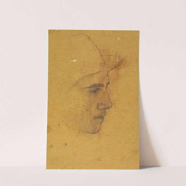 Profil masculin by Pascal-Adolphe-Jean Dagnan-Bouveret