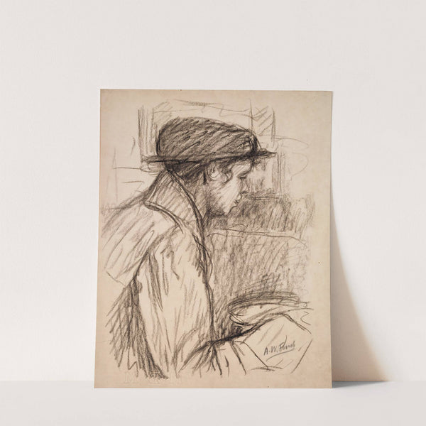 Profile of a Woman by Alfred William Finch