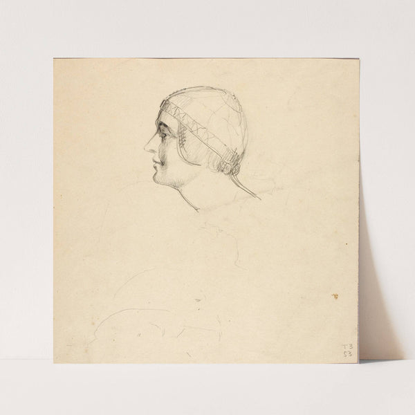 Profile of an Ideal Female Head by William Page