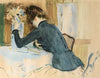 Profile Portrait Of A Young Lady