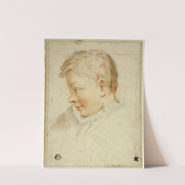 Profile Portrait of Boy by Daniel Mytens