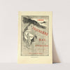 Programme du bal des étudiants (1890) by Lourdel