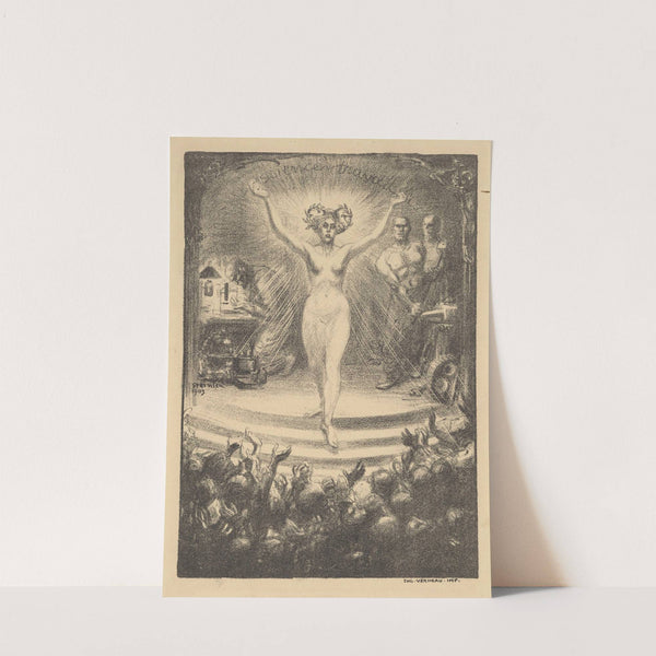 Programme pour une matinée au Trocadéro (1903) by Théophile Alexandre Steinlen