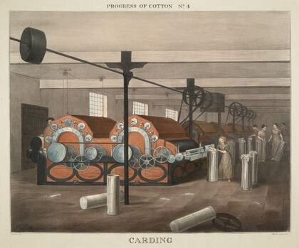 Progress of Cotton; #1 – Cotton Plantation — size preview