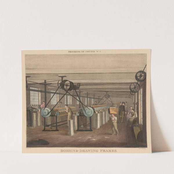 Progress of Cotton; #5 - Bobbin & drawing frames by James Richard Barfoot