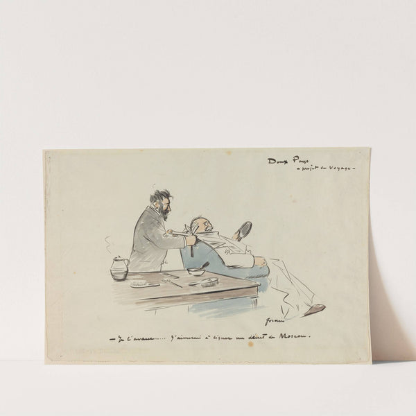 Project de Voyage (c. 1897) by Jean-Louis Forain