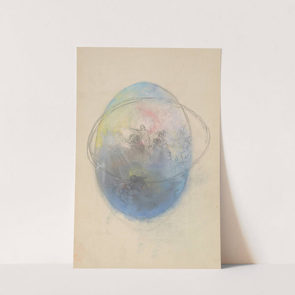 projekt plafonu 'Jutrzenka' do pałacu J. Neczajewa-Malcewa w Petersburgu by Henryk Siemiradzki