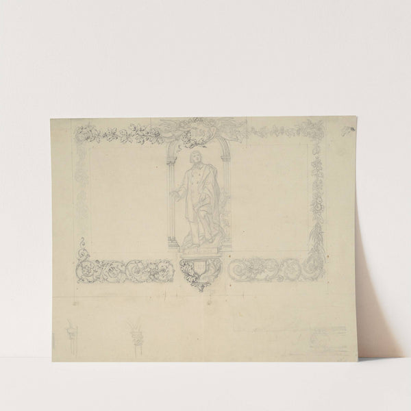 Projekt winiety dla wydawnicwtwa (1858) by Józef Simmler