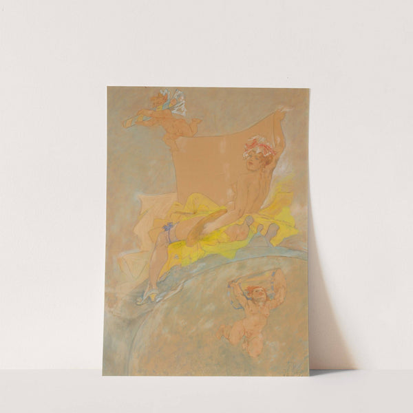 Projet d’affiche by Félicien Rops