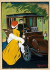 Projet d’affiche pour les automobiles Charron