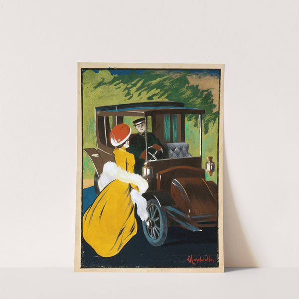 Projet d’affiche pour les automobiles Charron (1901 - 1911) by Leonetto Cappiello