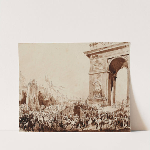 Projet de décoration pour les fêtes de la victoire le 14 juillet 1919 by André-Charles Mare