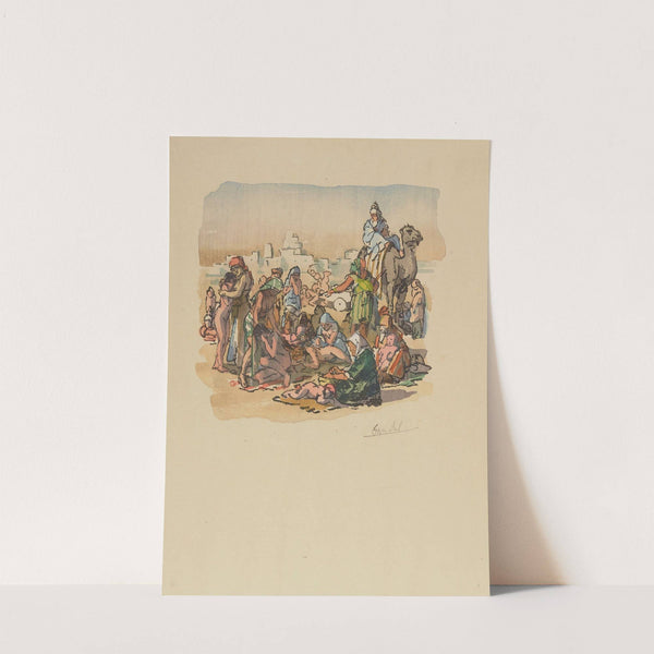 Projet d’illustration de livre (1938) by Jules Chadel