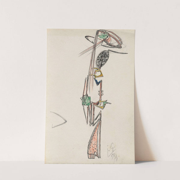 Projet pour sculpture (1935) by Julio González