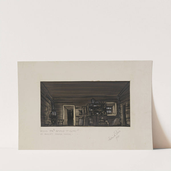 Prologue to Glory: Hall Near Staircase (1934-1943) by Frederick Stover