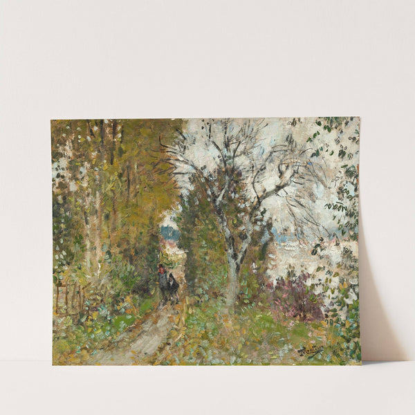 Promenade au bord de l’eau by Pierre-Eugène Montézin