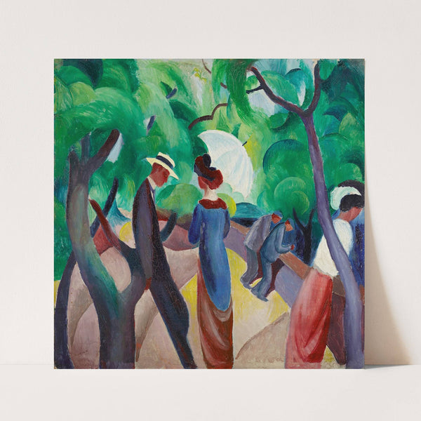 Promenade (1913) by August Macke