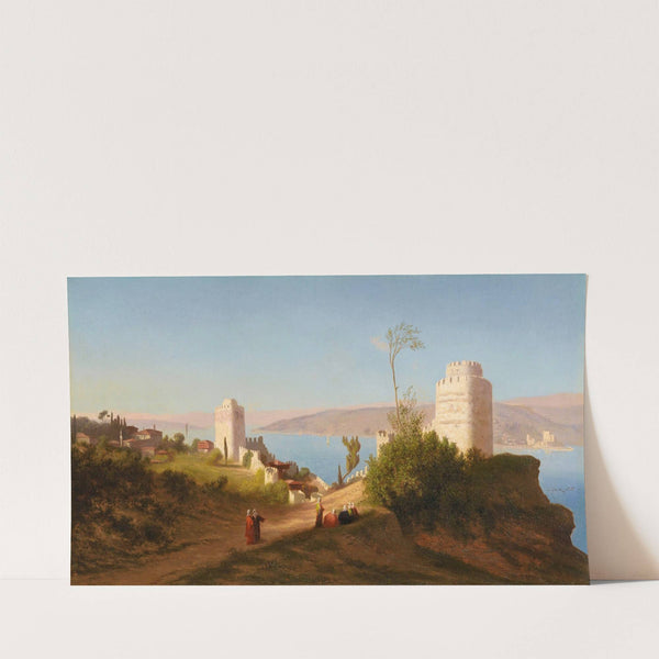 Promenade By Rumeli Hisari, Constantinople by Charles Théodore Frère
