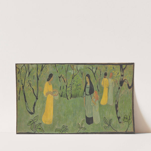 Promenade du Dimanche (Robes Jaunes) (1894) by Paul Sérusier