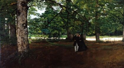 Promenade in the Woods