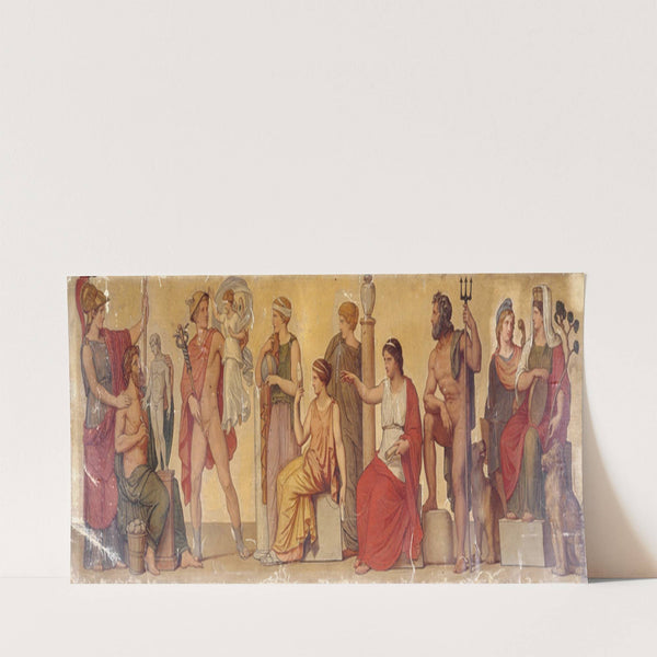 Prométhée modelant le premier homme (1860) by Sébastien Melchior Cornu