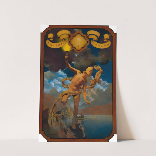 Prometheus (1919) by Maxfield Parrish