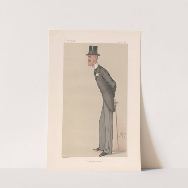 Promotion by Merit – Col. the Hon. Frederick Arthur Wellesley by Carlo Pellegrini