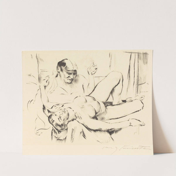 Prophecy (Weissagung) (1914) by Lovis Corinth