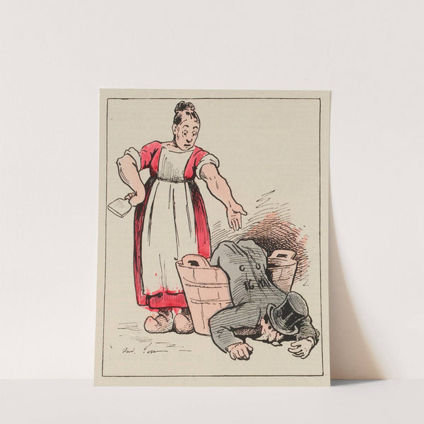 Propos de mi-Carême by André Gill