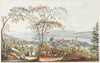 Prospect von Thallweil am Zürichsee n.d. Natur