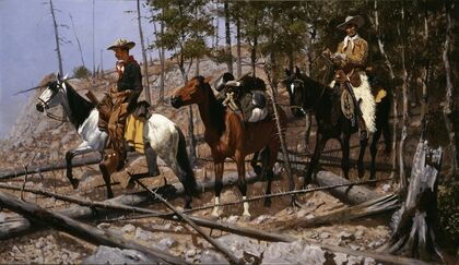 Prospecting for Cattle Range (1889)