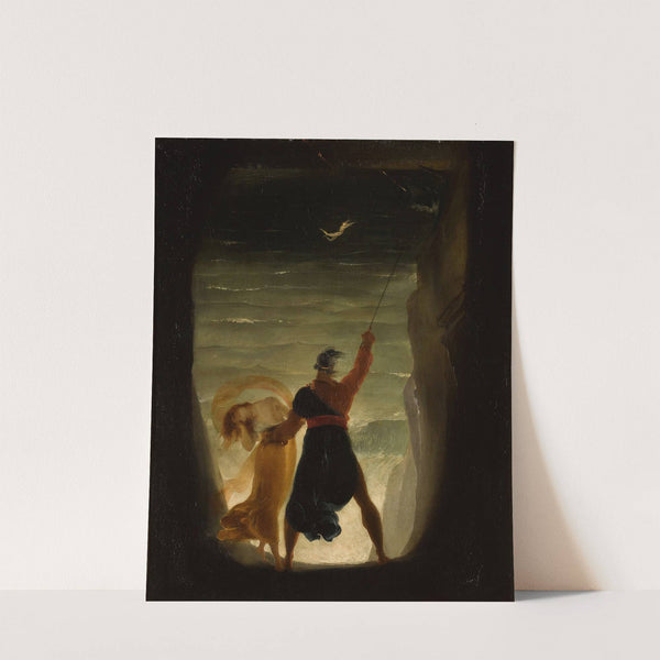 Prospero And Ariel, From Shakespeare’s the Tempest by Joseph Severn