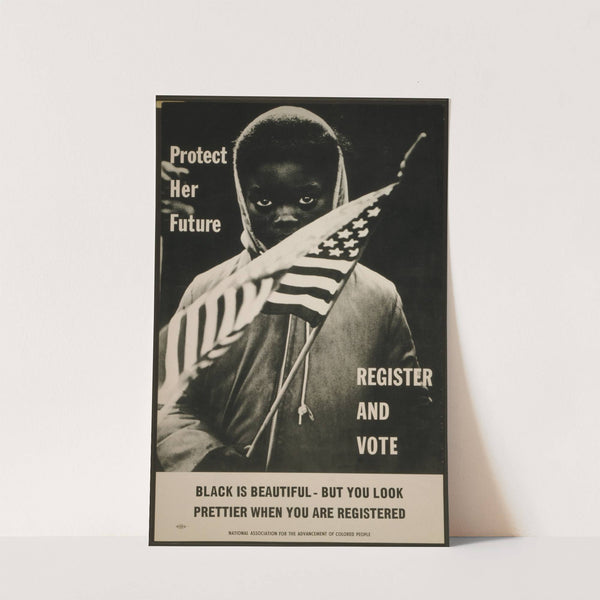Protect her future; Register and vote by Anonymous