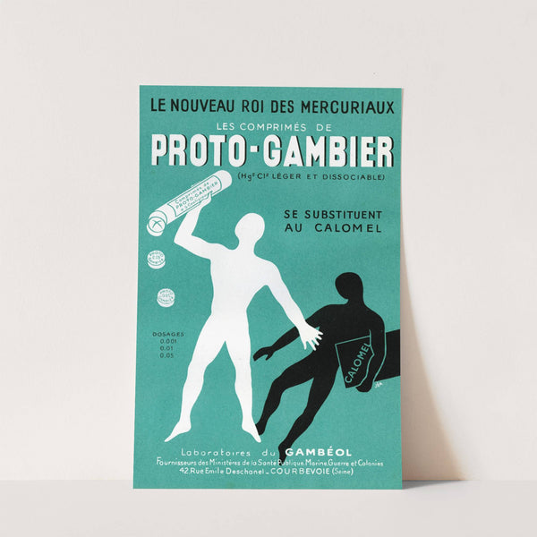 Proto-Gambier (1910-1950) by Laboratoires du Gambéol