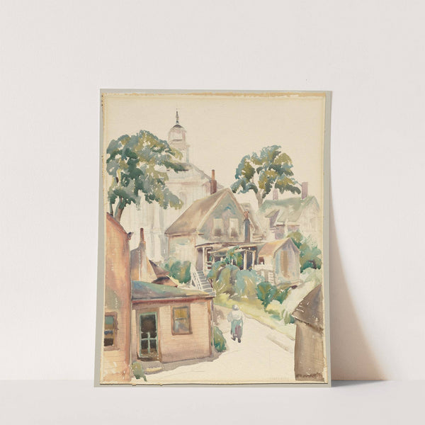 Provincetown Having Its Morning Fog (1927–1928) by Grace V. Kelly