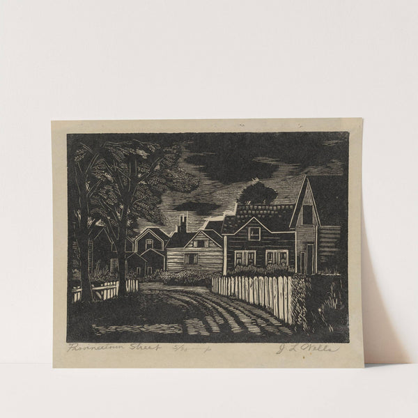 Provincetown Street (1935-1943) by James Lesesne Wells