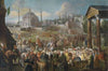 Prozession des Sultans in Istanbul