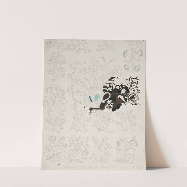 Przerys wzoru z kilimu ukraińskiego by Sofija Paraszczuk